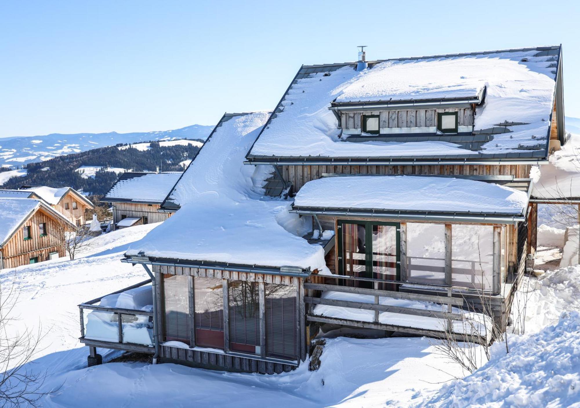 1A Chalet '4 Jahreszeiten' Ski Fahren Und Jacuzzi Mit Aussicht! Bad Sankt Leonhard im Lavanttal Eksteriør billede